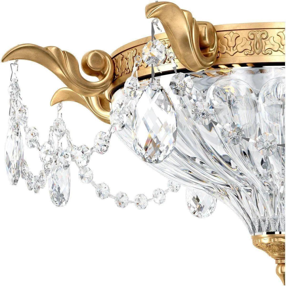 Schonbek 1870 - Milano Semi Flush - 5633-22S - Canada Light Shop