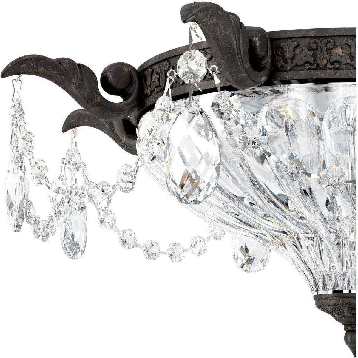 Schonbek 1870 - Milano Semi Flush - 5633-76S - Canada Light Shop