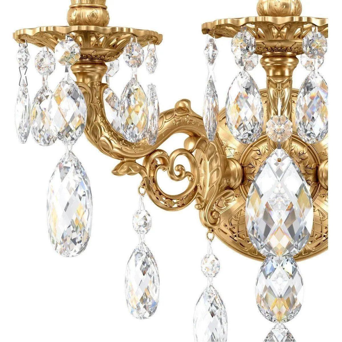 Schonbek 1870 - Milano Wall Sconce - 5643-22S - Canada Light Shop