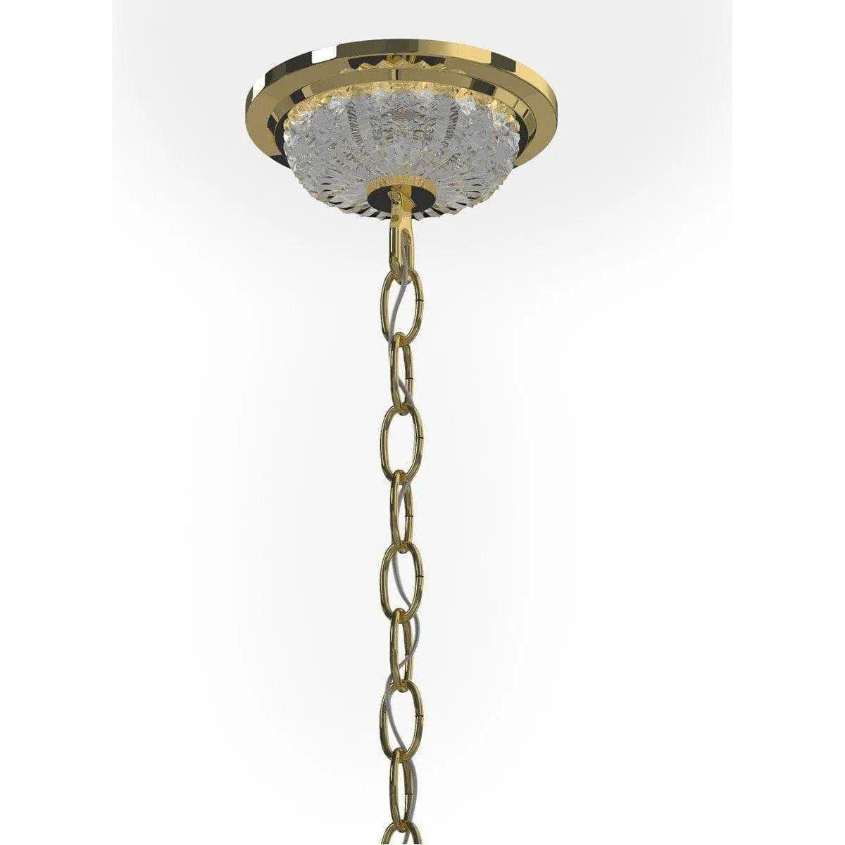 Schonbek 1870 - Petit Crystal Deluxe Chandelier - 6616-211M - Canada Light Shop