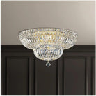 Schonbek 1870 - Petit Crystal Deluxe Semi Flush - 5890-211S - Canada Light Shop