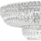 Schonbek 1870 - Petit Crystal Deluxe Semi Flush - 5890-211S - Canada Light Shop