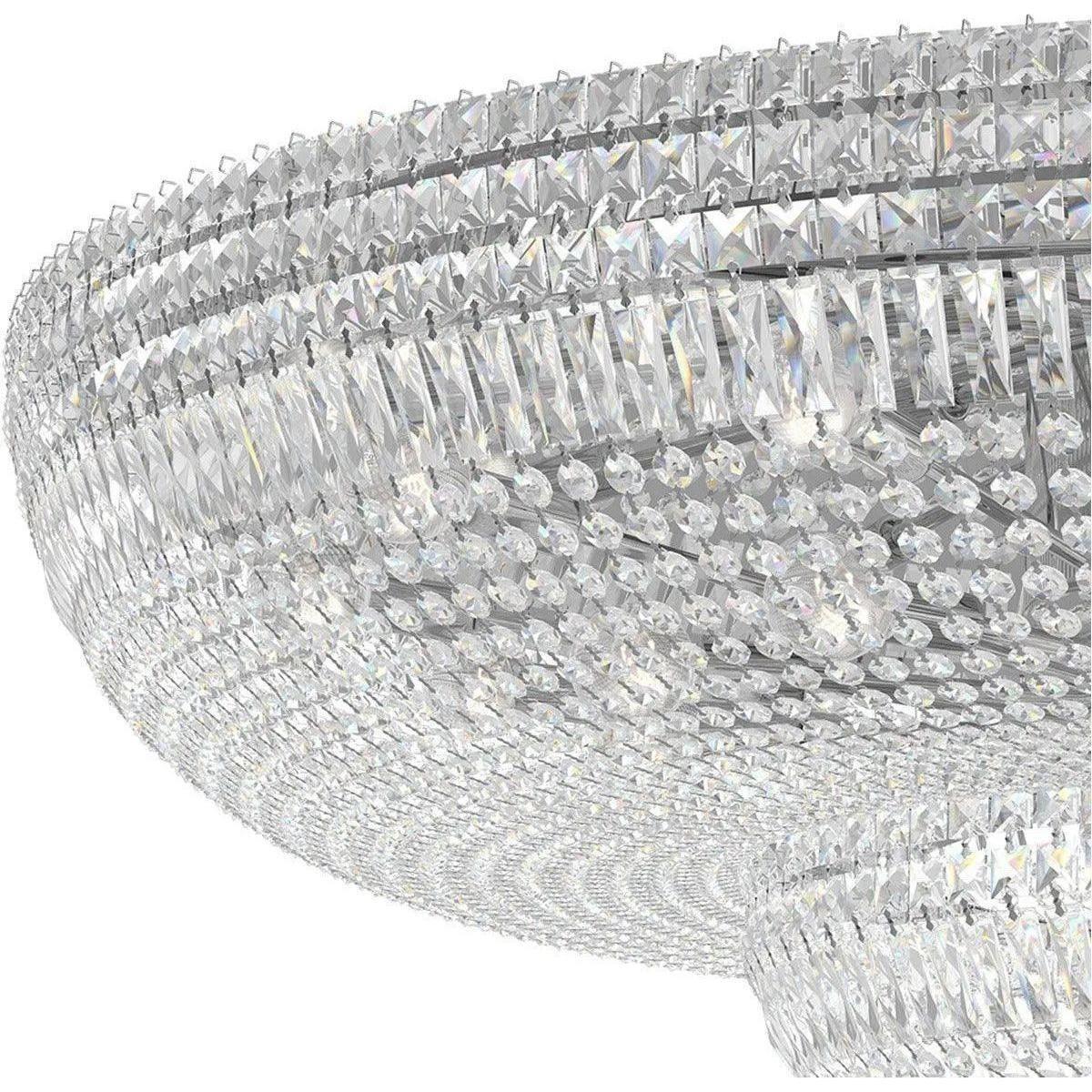 Schonbek 1870 - Petit Crystal Deluxe Semi Flush - 5890-211S - Canada Light Shop