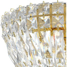 Schonbek 1870 - Petit Crystal Deluxe Semi Flush - 5890-211S - Canada Light Shop