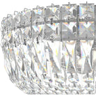 Schonbek 1870 - Petit Crystal Deluxe Semi Flush - 5890-211S - Canada Light Shop