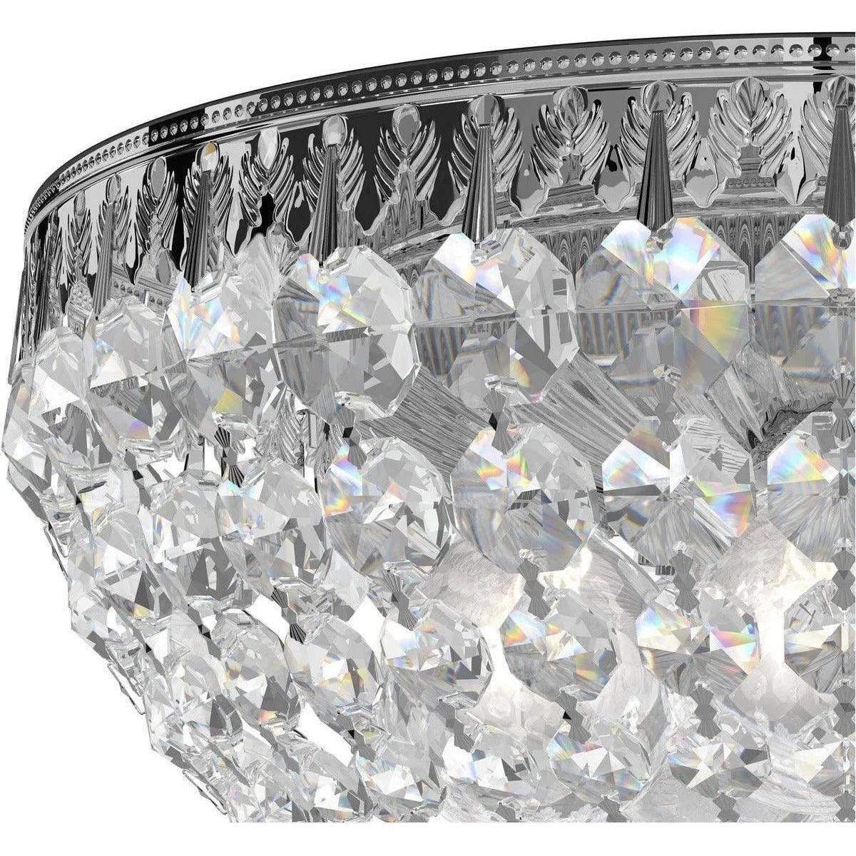 Schonbek 1870 - Petit Crystal Semi Flush - 1562-40S - Canada Light Shop