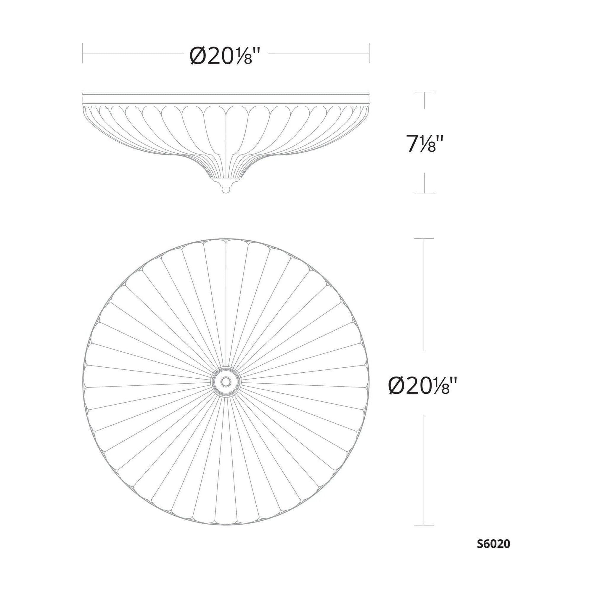Schonbek Signature - Roma Flush Mount - S6012-700O - Canada Light Shop