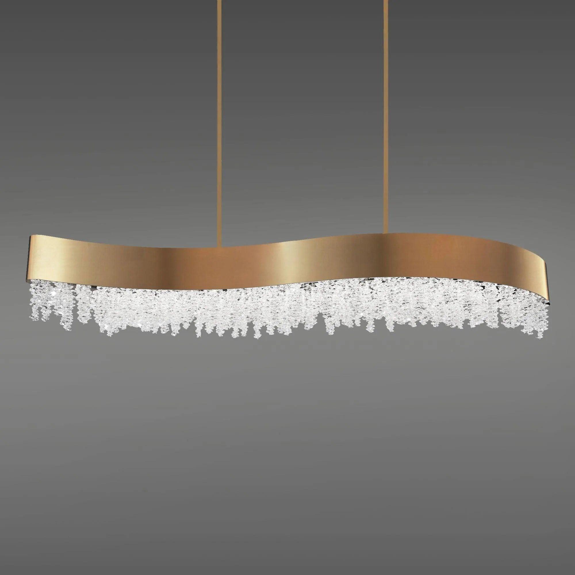 Schonbek Signature - Soleil Linear Pendant - S3548-700O - Canada Light Shop