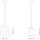 Seed Design - Castle Swing Pendant Light - SQ-1251CP - Canada Light Shop