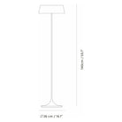 Seed Design - China Floor Lamp - SQ-6350MF-BK - Canada Light Shop