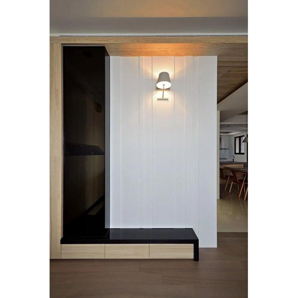 Seed Design - Concom Wall Lamp - SQ-513MW-BK - Canada Light Shop