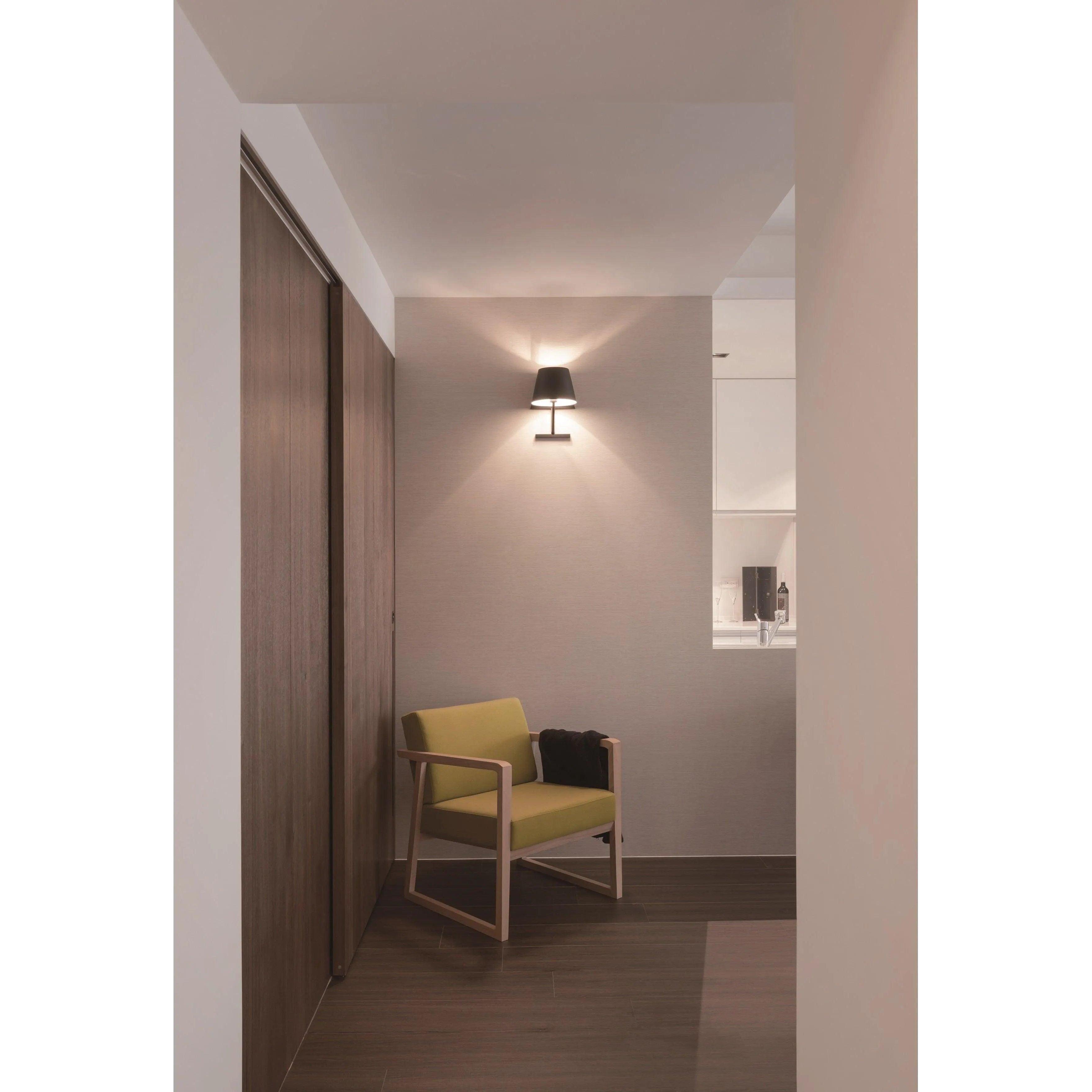 Seed Design - Concom Wall Lamp - SQ-513MW-BK - Canada Light Shop