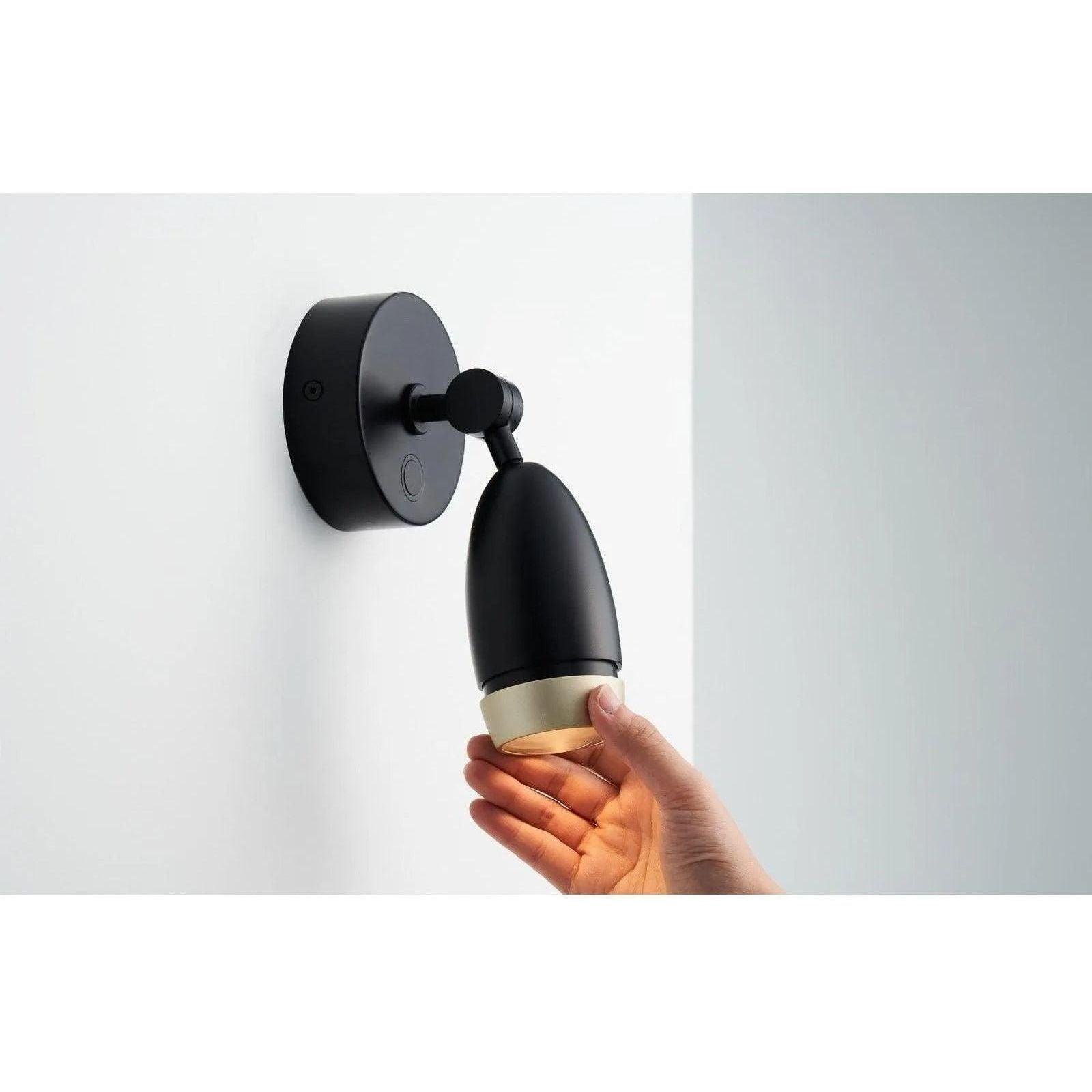 Seed Design - Dawn Wall Sconce - SLD-61WRTE-BK - Canada Light Shop
