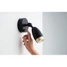 Seed Design - Dawn Wall Sconce - SLD-61WRTE-BK - Canada Light Shop