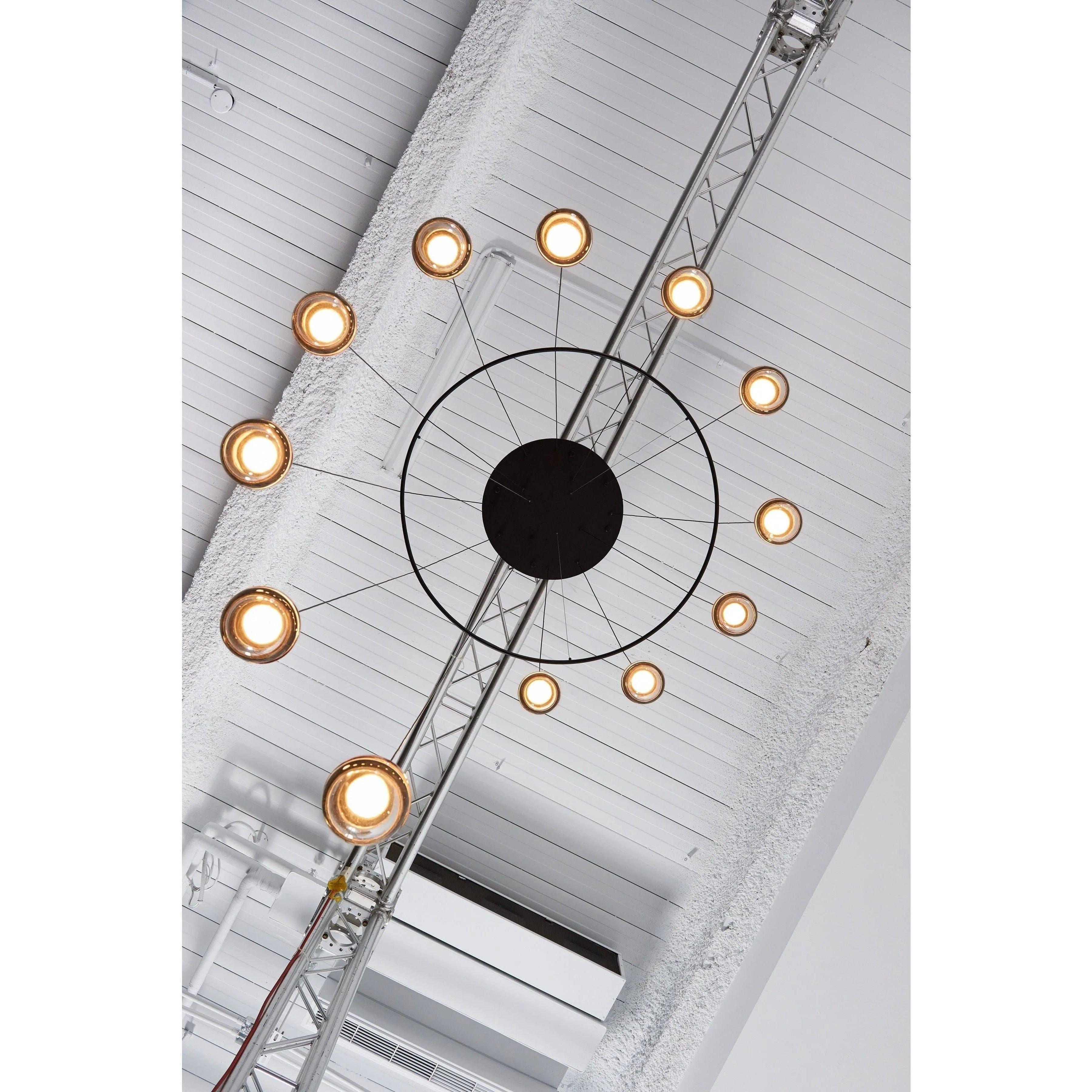 Seed Design - Dora Pendant Light 12 With Ring - SLD-1010PC12-CPR - Canada Light Shop