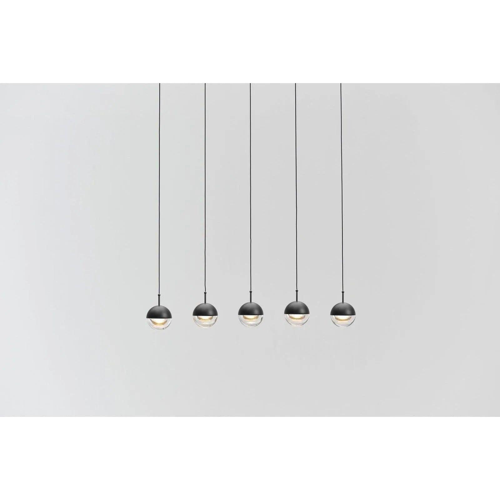 Seed Design - Dora Pendant Light 5 - SLD-1010PL5-BK - Canada Light Shop