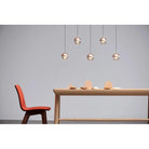 Seed Design - Dora Pendant Light 5 - SLD-1010PL5-CPR - Canada Light Shop