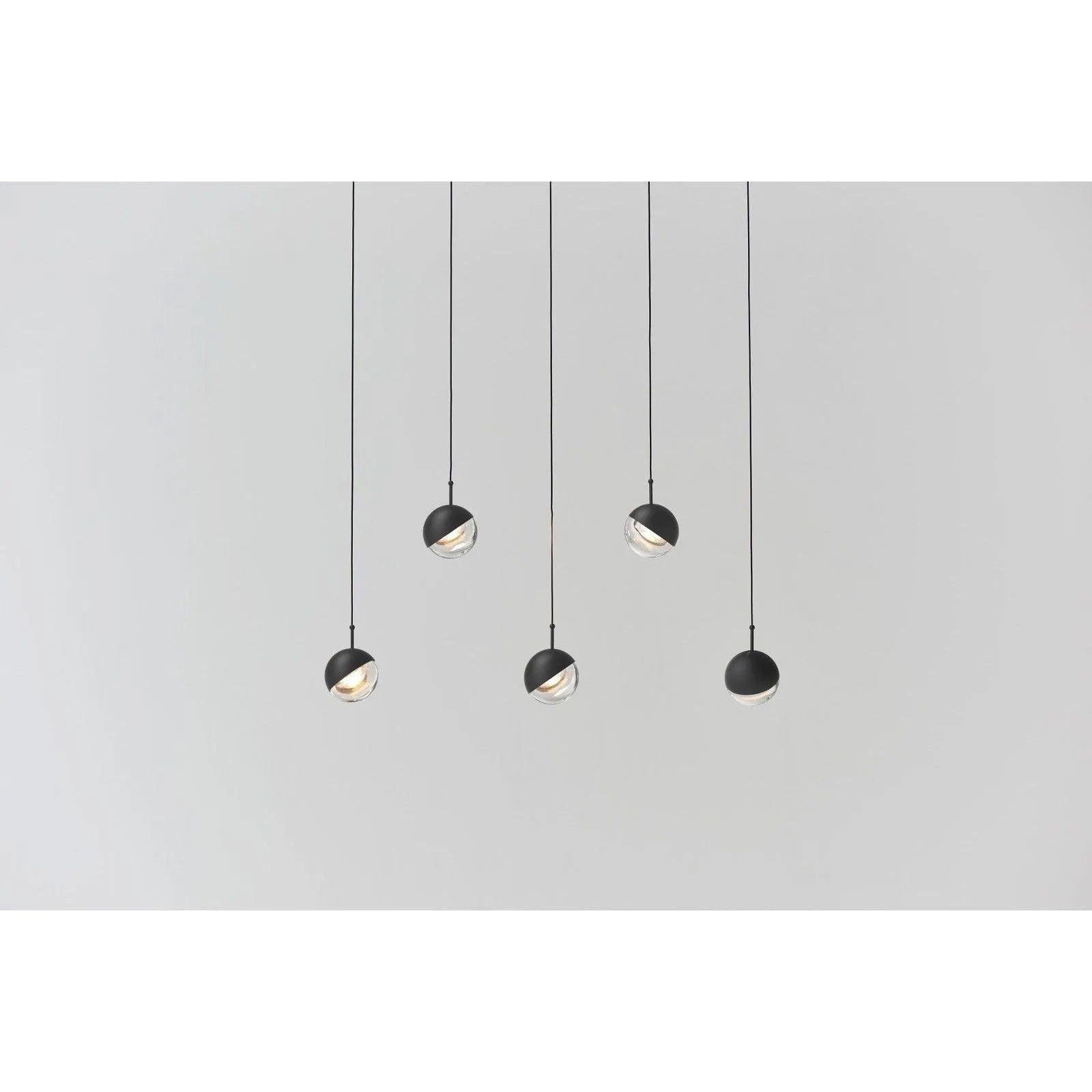Seed Design - Dora Pendant Light 5 - SLD-1010PL5-CPR - Canada Light Shop