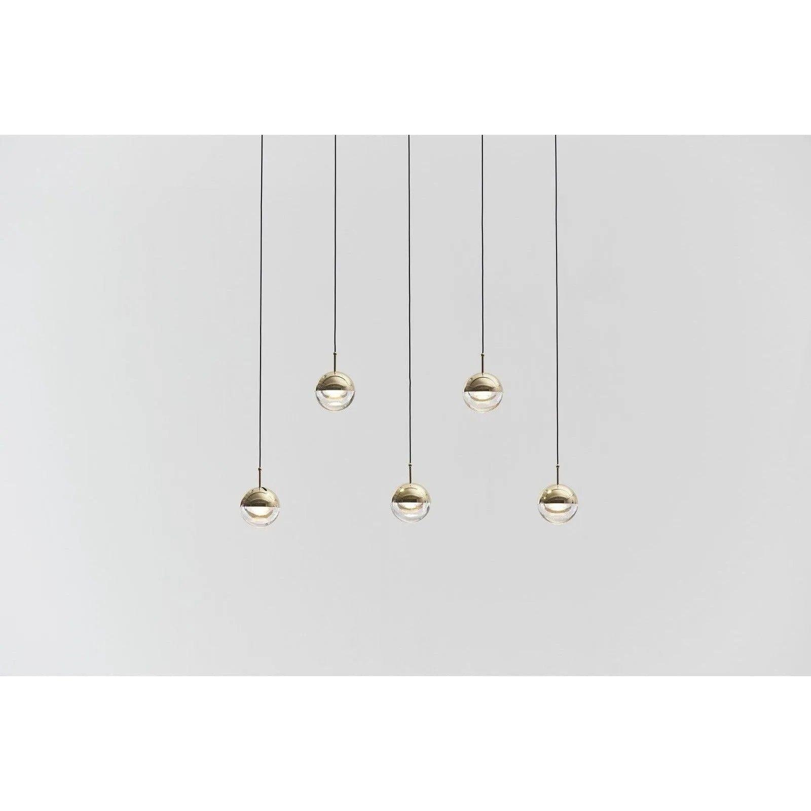 Seed Design - Dora Pendant Light 5 - SLD-1010PL5-CPR - Canada Light Shop
