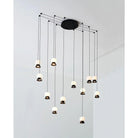Seed Design - Fuji Pendant Light 12 - SLD-1011PF12-BK - Canada Light Shop