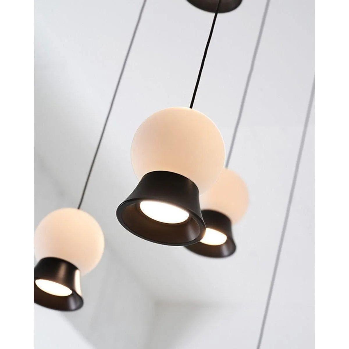 Seed Design - Fuji Pendant Light 12 - SLD-1011PF12-BK - Canada Light Shop