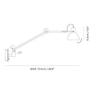 Seed Design - Laito Gentle Wall Lamp - SQ-793MWRL - Canada Light Shop