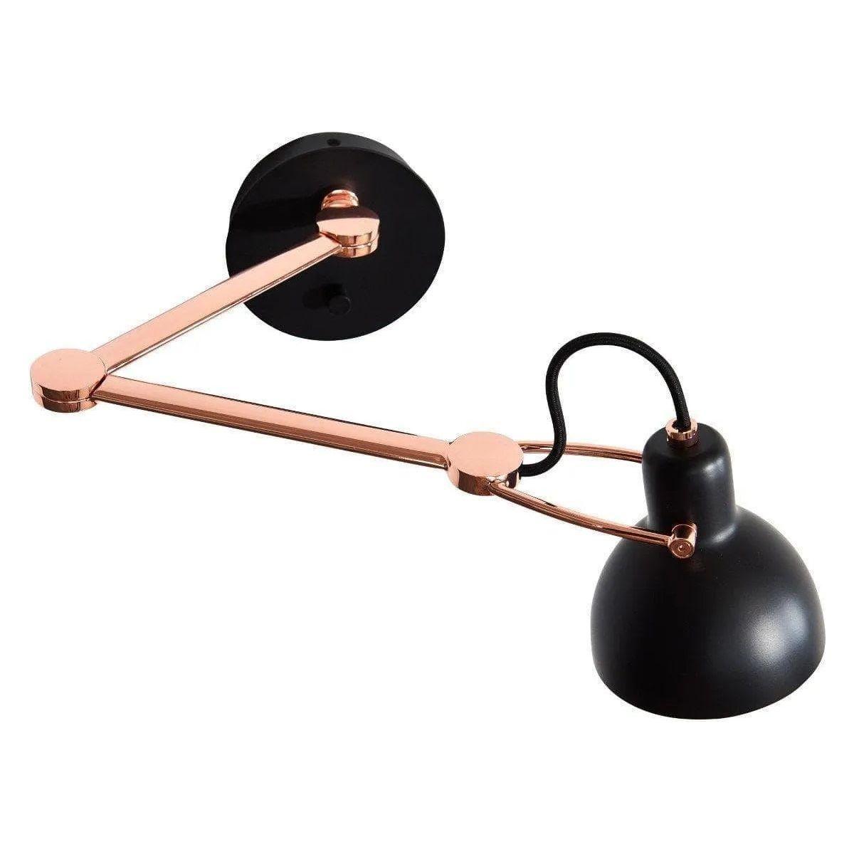 Seed Design - Laito mini Wall Lamp Large - SQ-793MWA-BK - Canada Light Shop