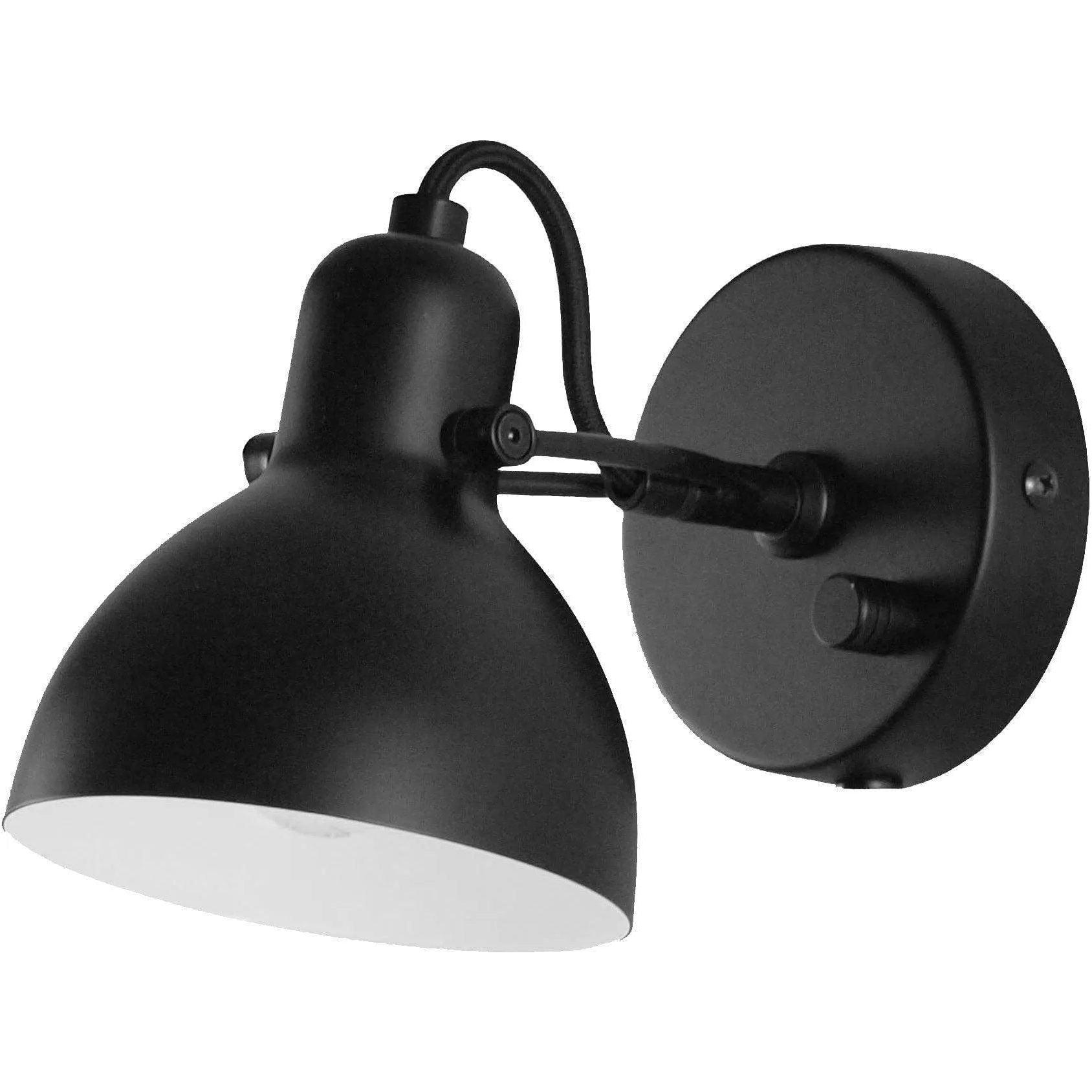 Seed Design - Laito mini Wall Lamp - SQ-793MWR-BK - Canada Light Shop