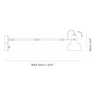 Seed Design - Laito opal Wall Lamp Large - SQ-793WA-GLS - Canada Light Shop