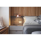 Seed Design - Lalu+ Table Lamp - SQ-250MDR-CPR - Canada Light Shop