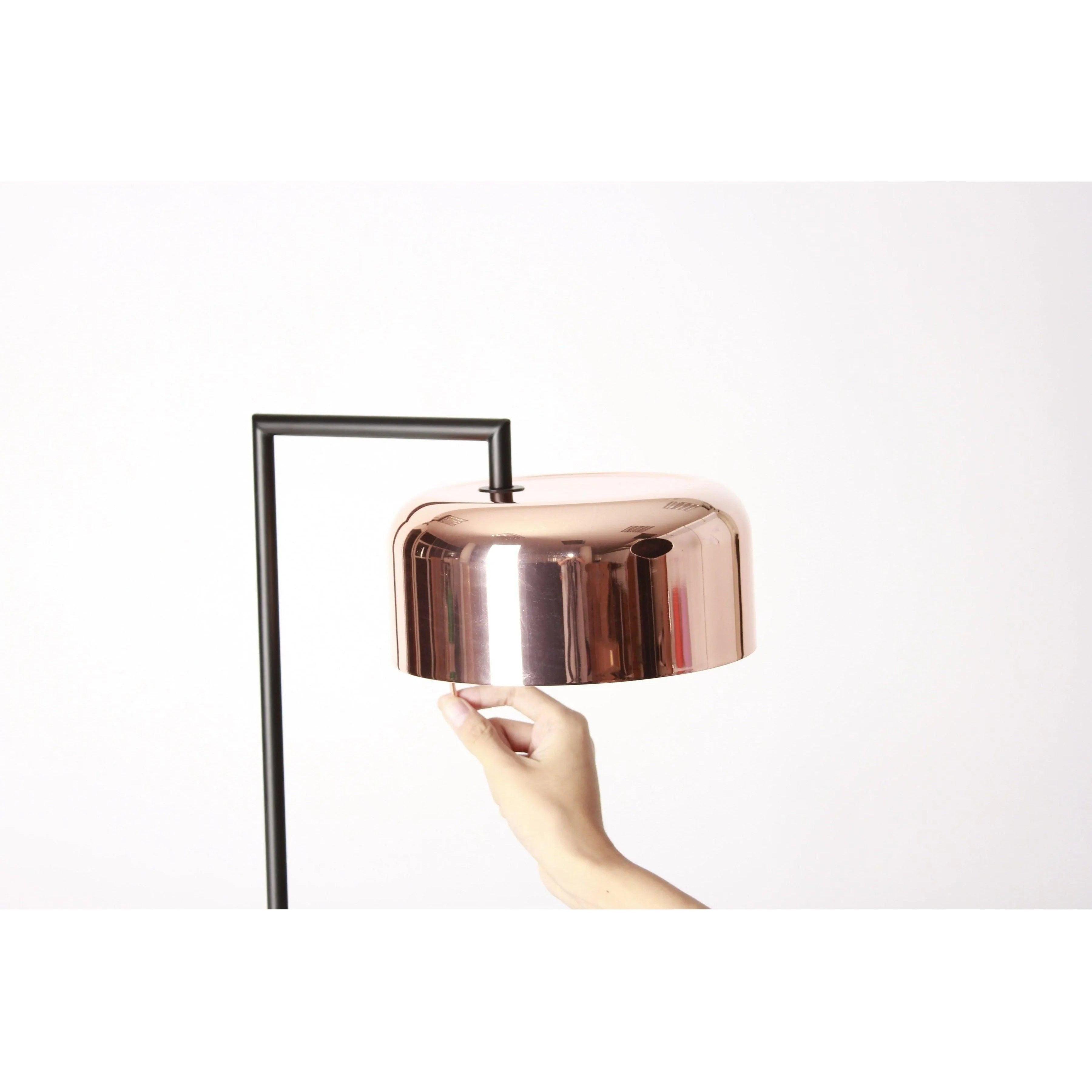 Seed Design - Lalu+ Table Lamp - SQ-250MDR-CPR - Canada Light Shop