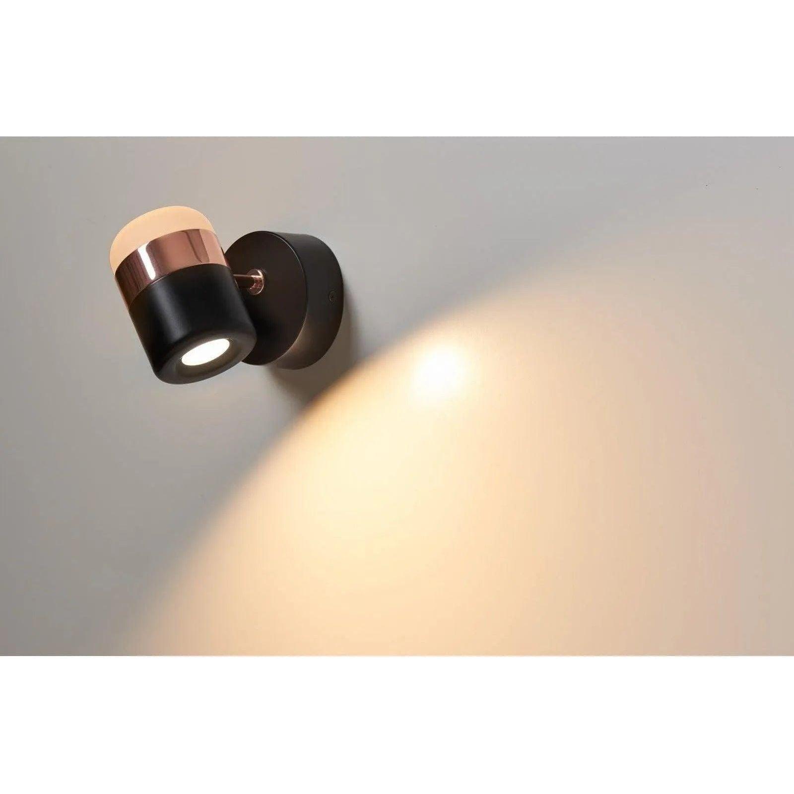 Seed Design - Ling Wall Lamp - SLD-80WTE-BK - Canada Light Shop