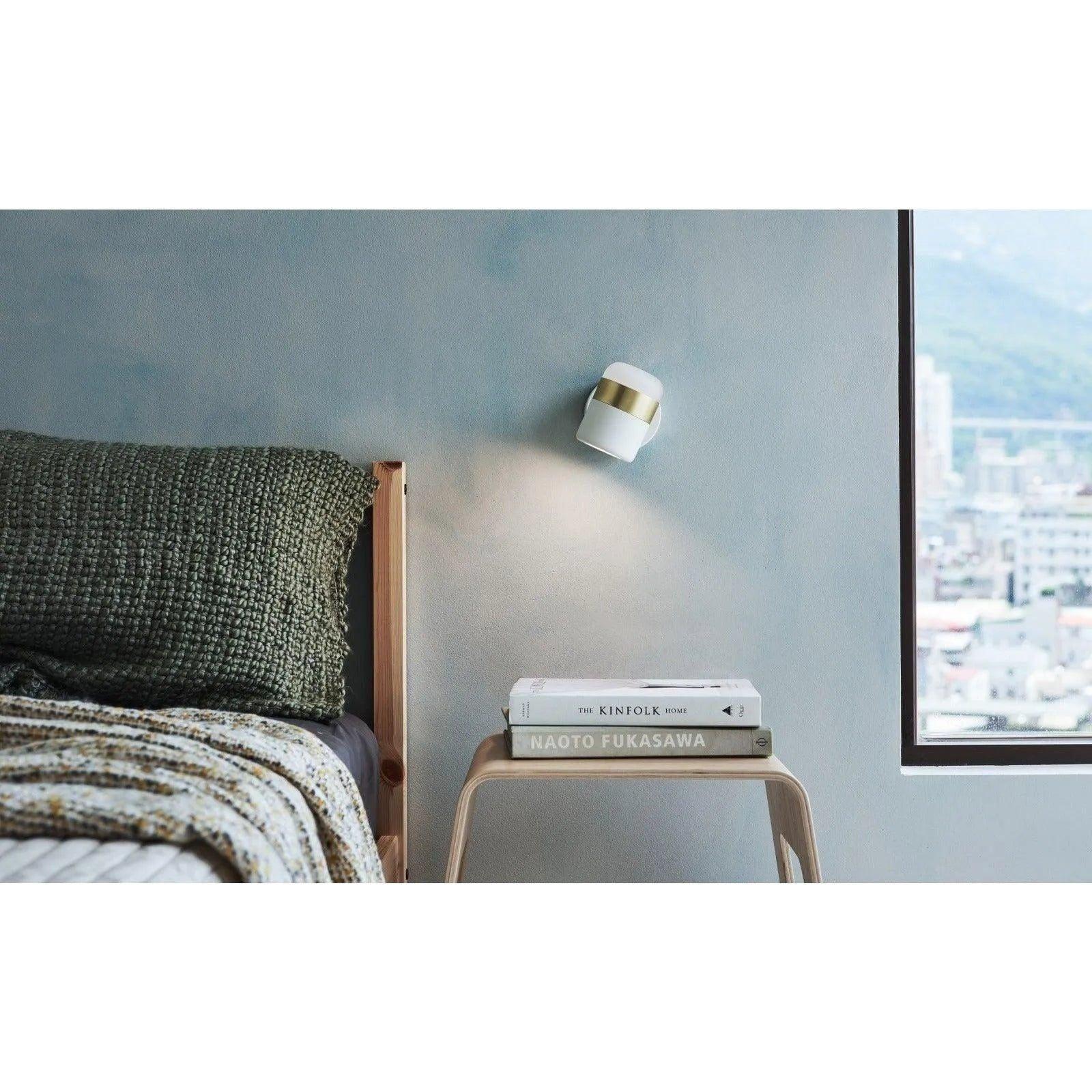 Seed Design - Ling Wall Lamp - SLD-80WTE-WH - Canada Light Shop