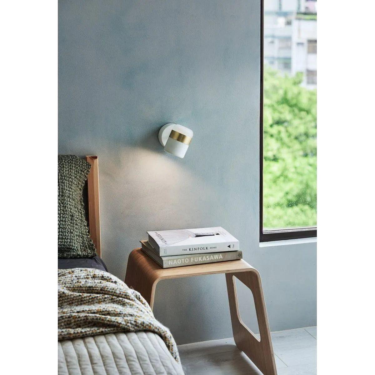 Seed Design - Ling Wall Lamp - SLD-80WTE-WH - Canada Light Shop