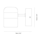 Seed Design - Ling Wall Lamp - SLD-80WTE-WH - Canada Light Shop