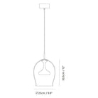 Seed Design - Moai Pendant Light - SLD-201P-BRS - Canada Light Shop