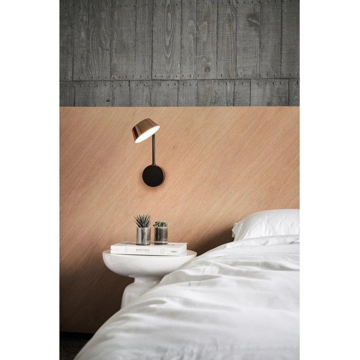 Seed Design - OLO Arm Wall Lamp - SLD-130WUTE-BK - Canada Light Shop