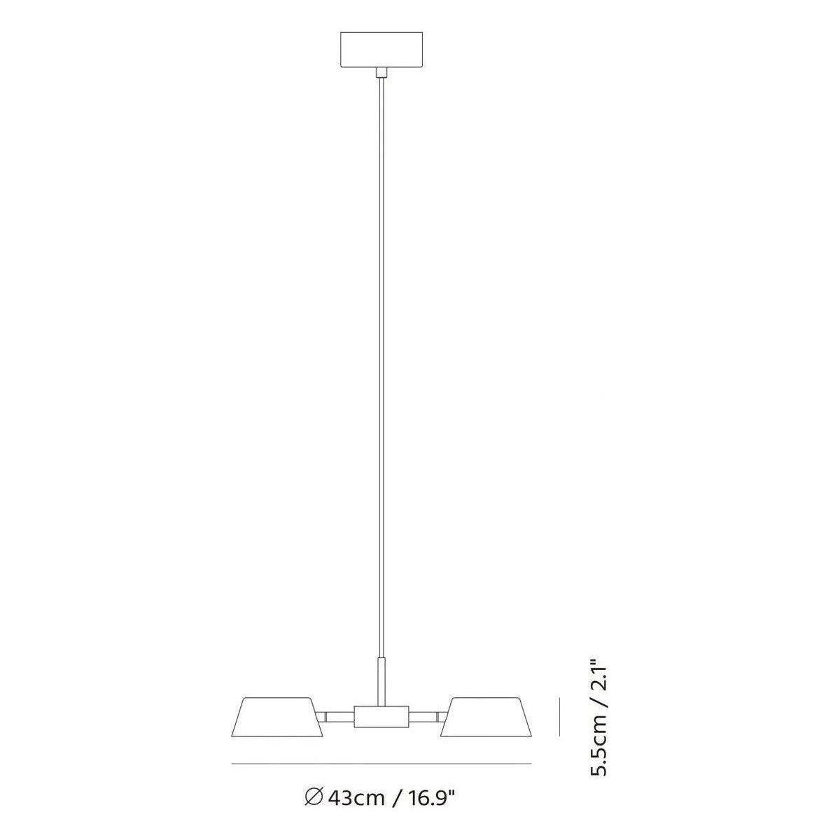 Seed Design - OLO PC4 Pendant Light - SLD-130PC4-CPR - Canada Light Shop