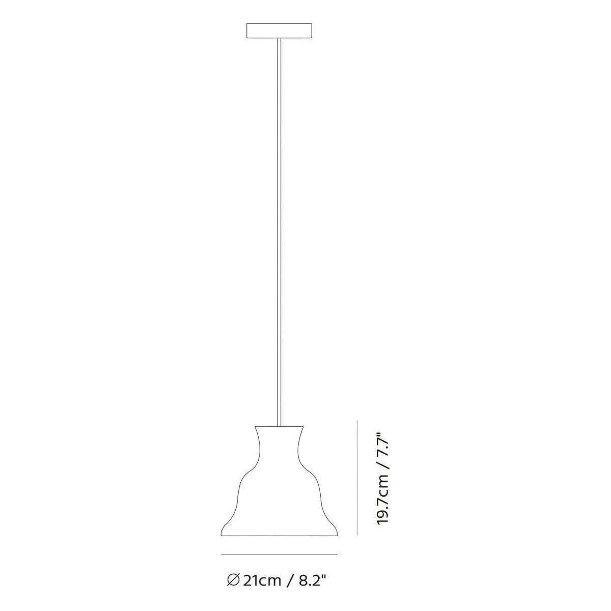 Seed Design - Salute Bell Pendant Light - SQ-827P - Canada Light Shop