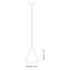 Seed Design - Salute Bell Pendant Light - SQ-827P - Canada Light Shop
