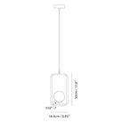 Seed Design - Sircle Pendant Light - SG-100PV-BLK - Canada Light Shop