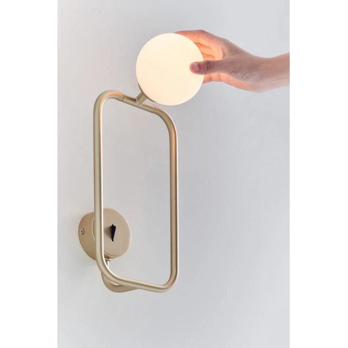 Seed Design - Sircle Wall Lamp - SG-100WV-BLK - Canada Light Shop