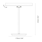 Seed Design - SOL Table Lamp - SLD-350DTE-BK - Canada Light Shop
