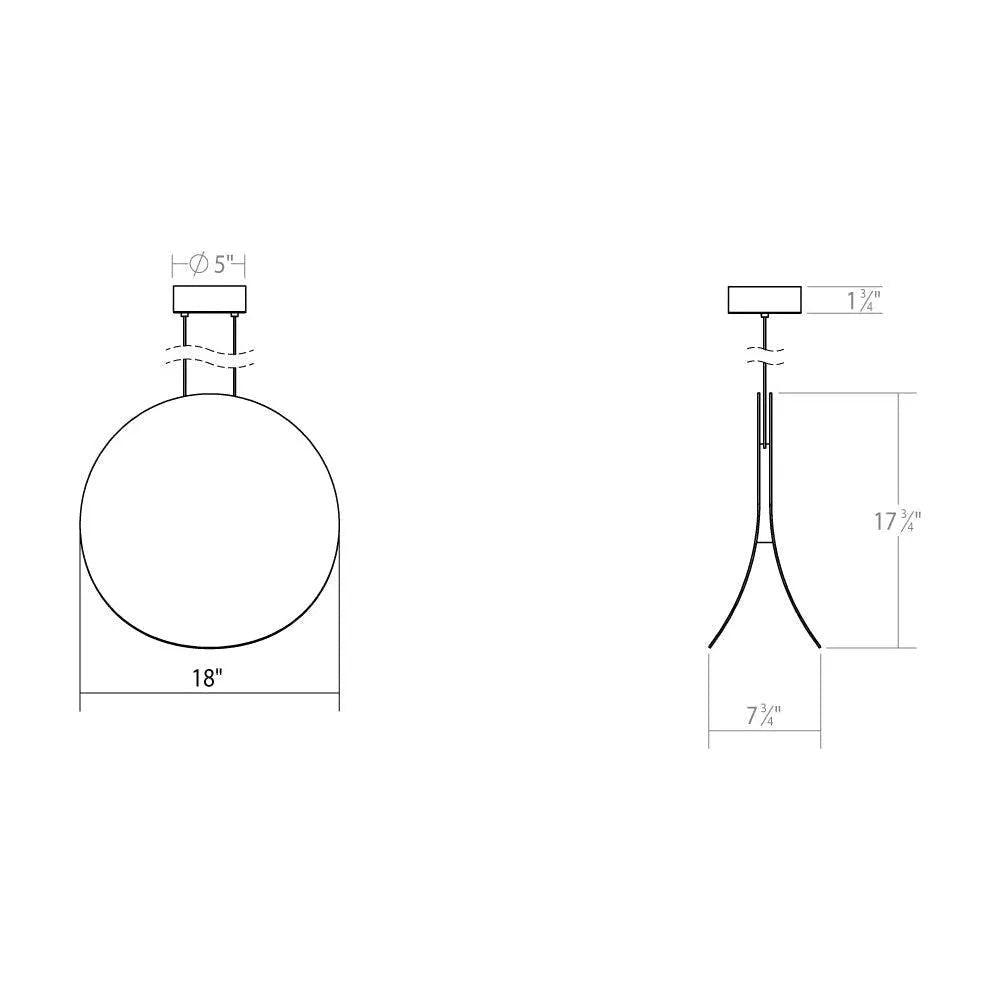 Sonneman - Malibu Discs LED Pendant - 1768.03 - Canada Light Shop
