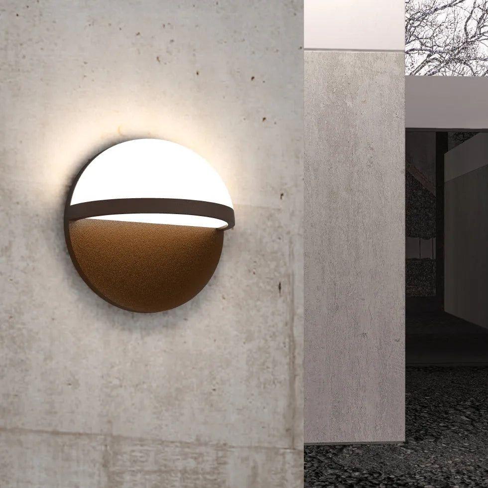 Sonneman - Mezza Vetro LED Wall Sconce - 7471.72-WL - Canada Light Shop