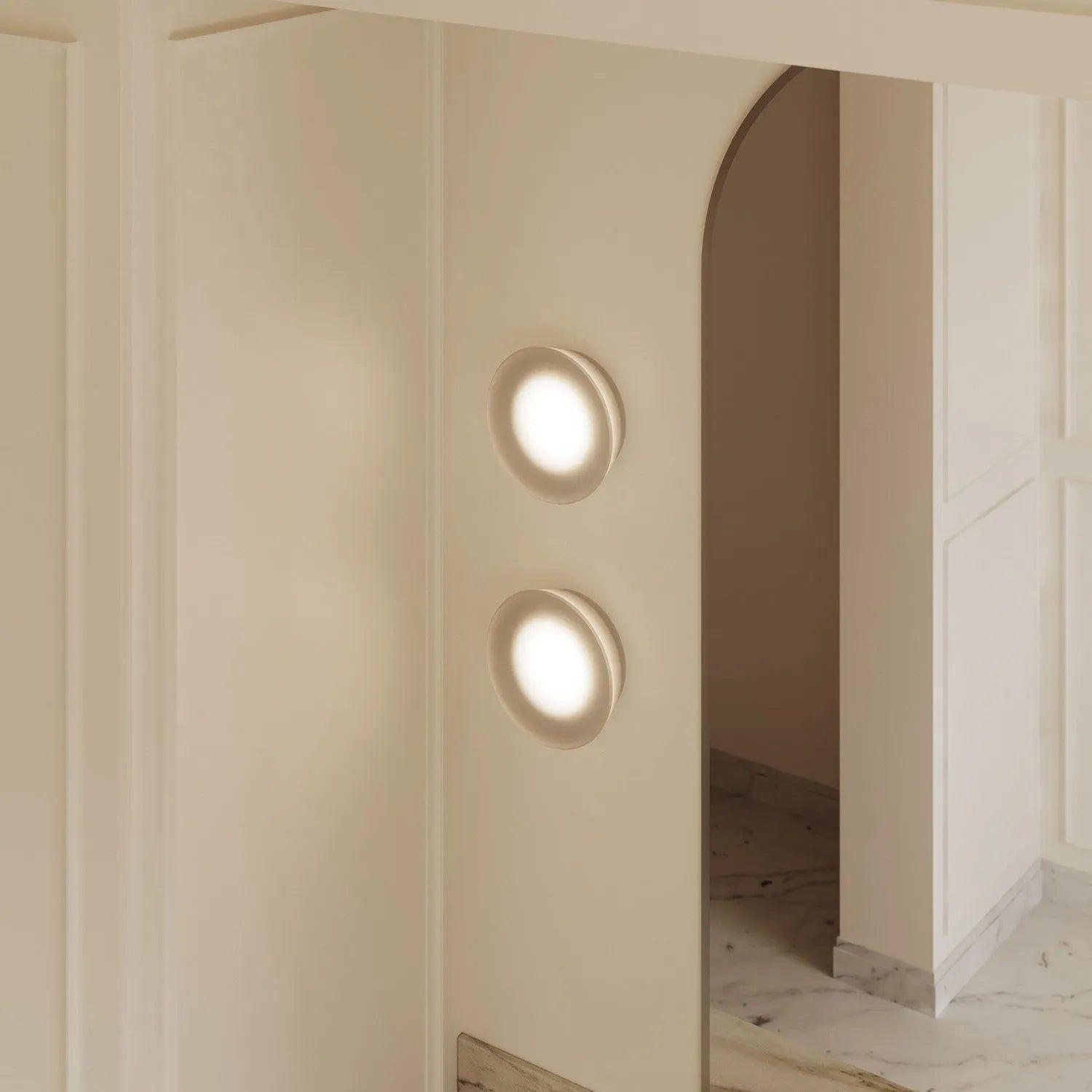 Sonneman - Mist Round Wall Sconce - 7545.98A - Canada Light Shop