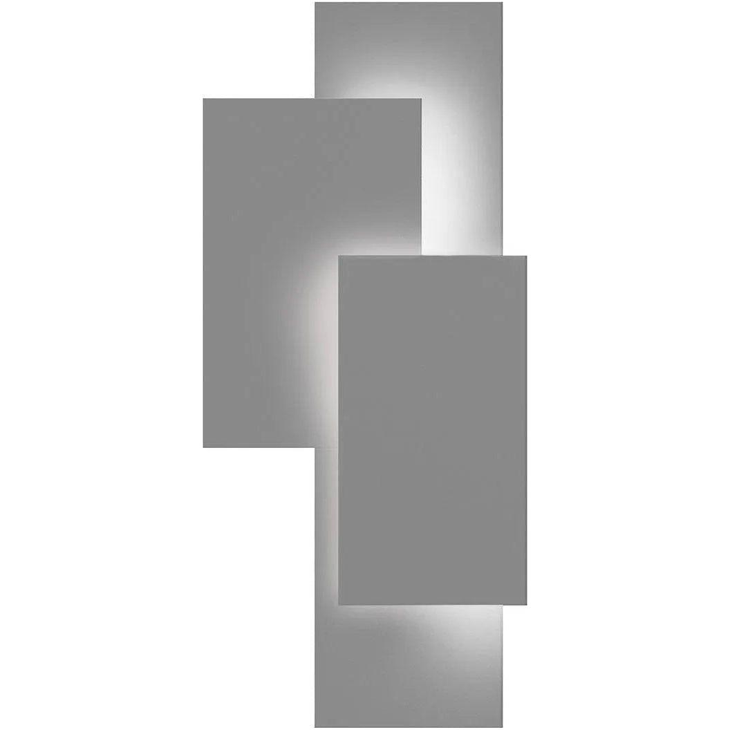 Sonneman - Offset Panels LED Wall Sconce - 7110.74-WL - Canada Light Shop