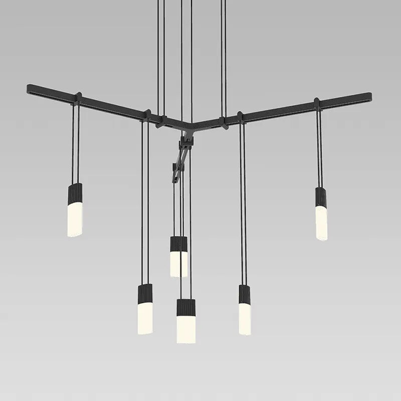 Sonneman - Suspenders Six Light Pendant - S1C24K-JR18XX28-RP02 - Canada Light Shop