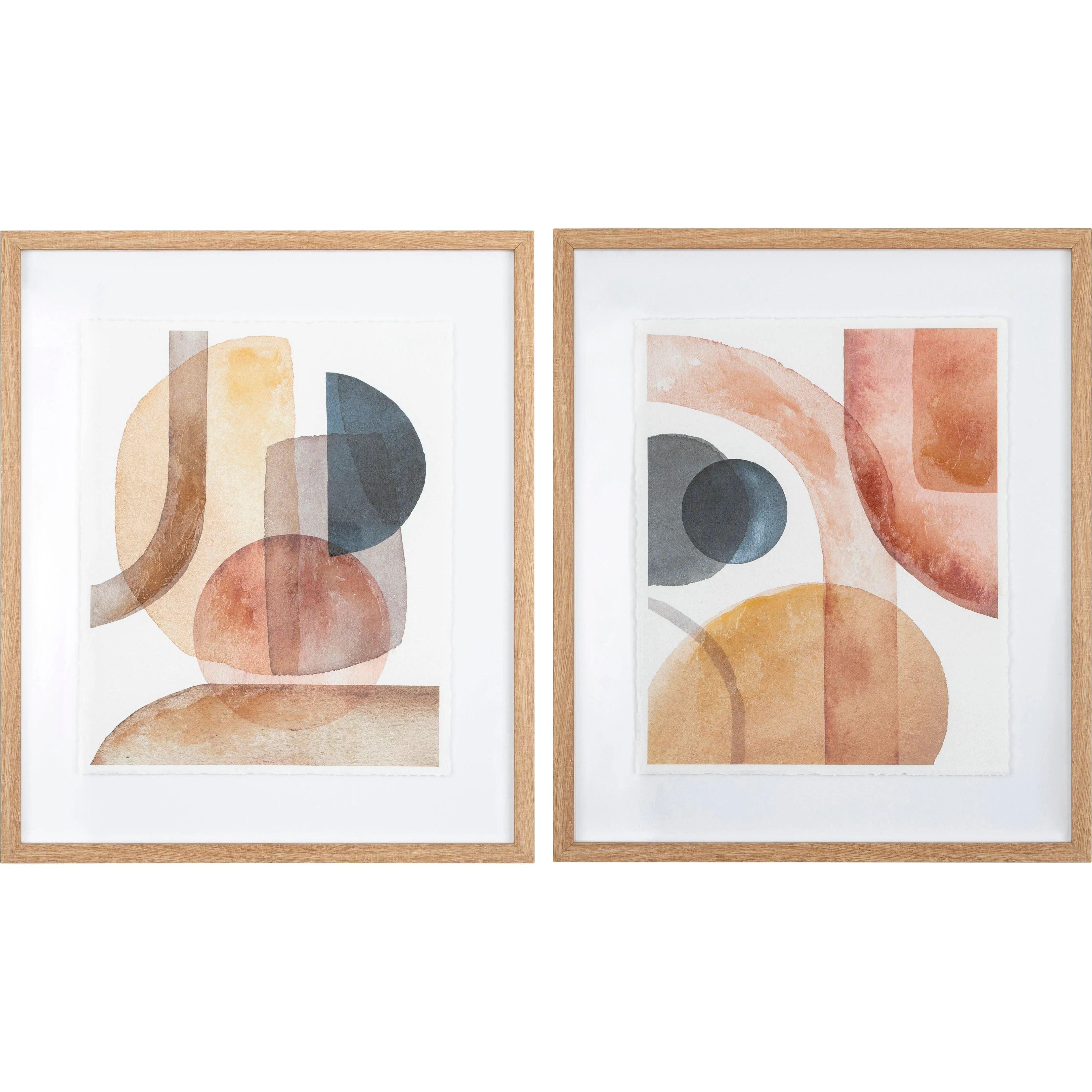 Surya - Bosaca Framed Art - BCS001-SET - Canada Light Shop