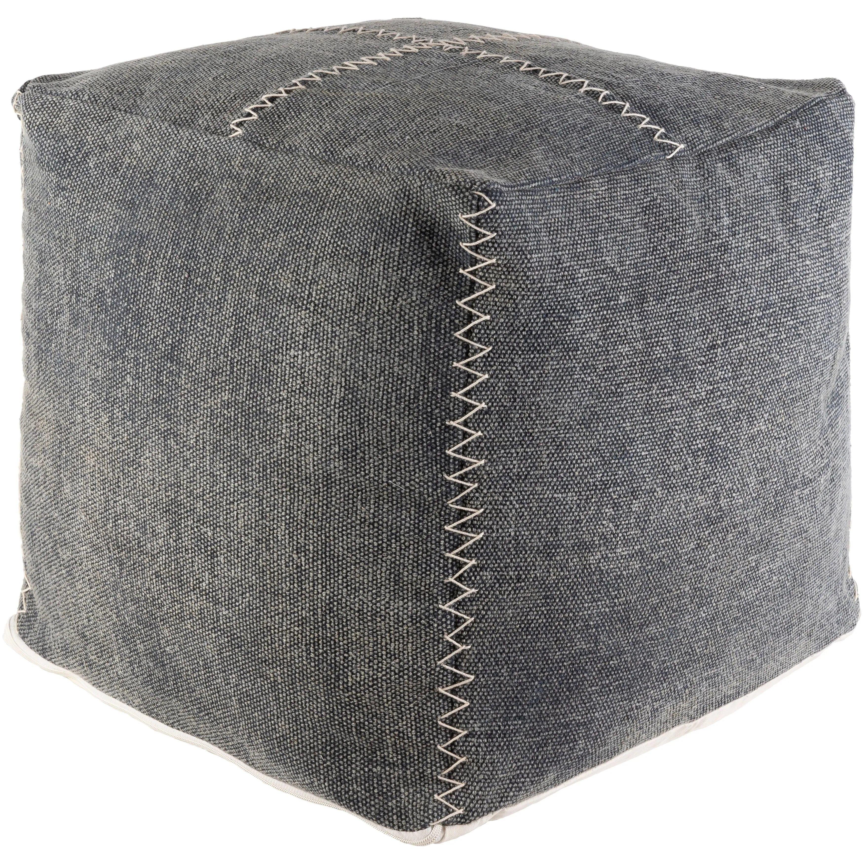 Surya - Charlie Pouf - CRPF001-181818 - Canada Light Shop